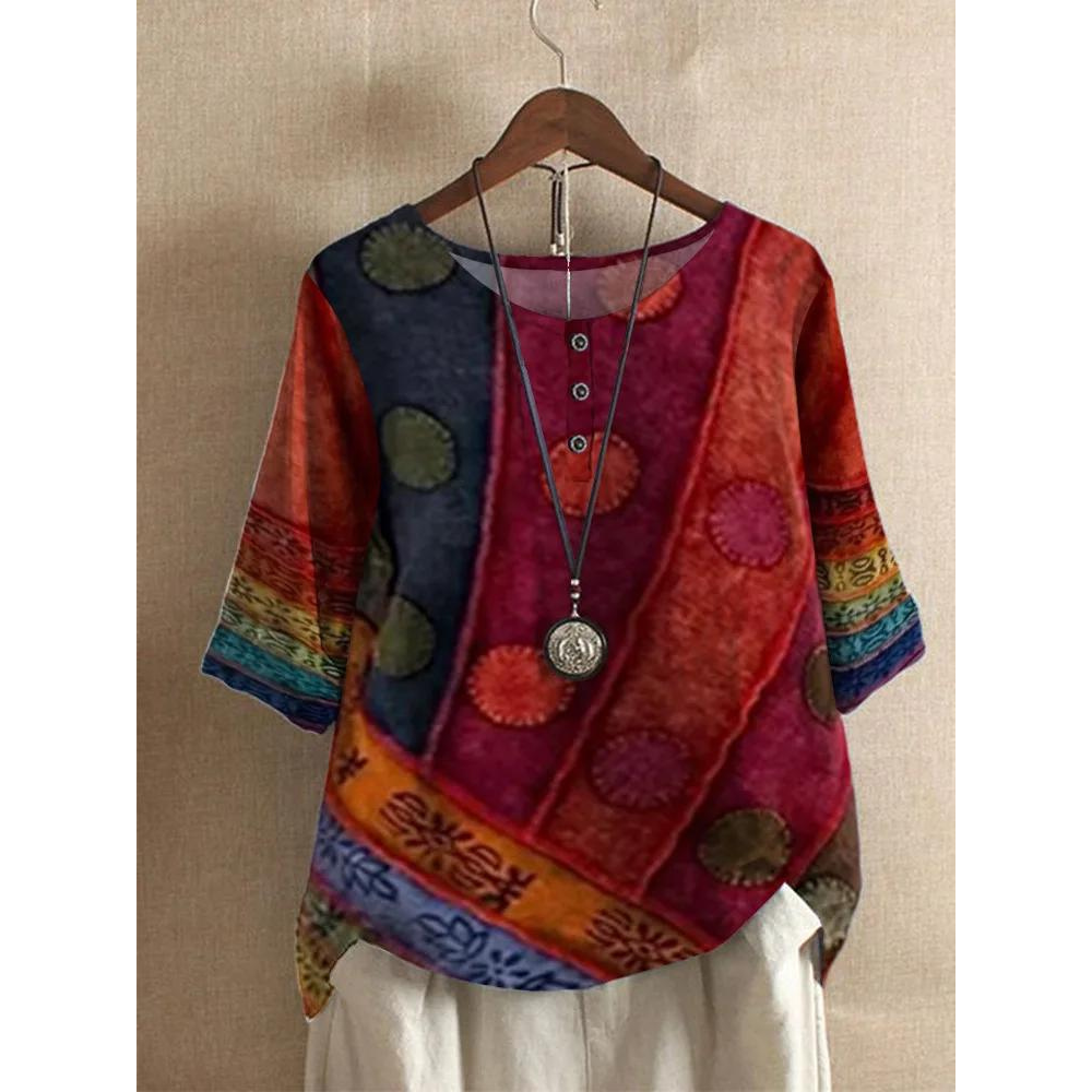 Valarie | Comfortable Colorful Top