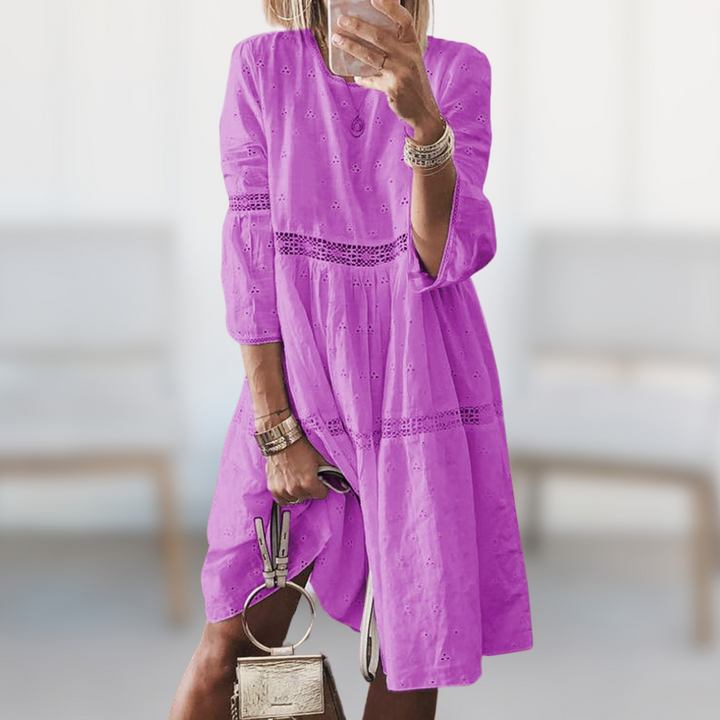 MARZIA™ | ELEGANT EMBROIDERED DRESS