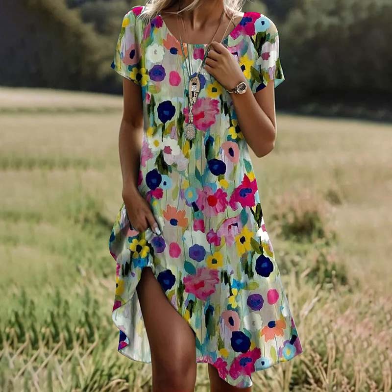 Delilah | Floral Print Dress