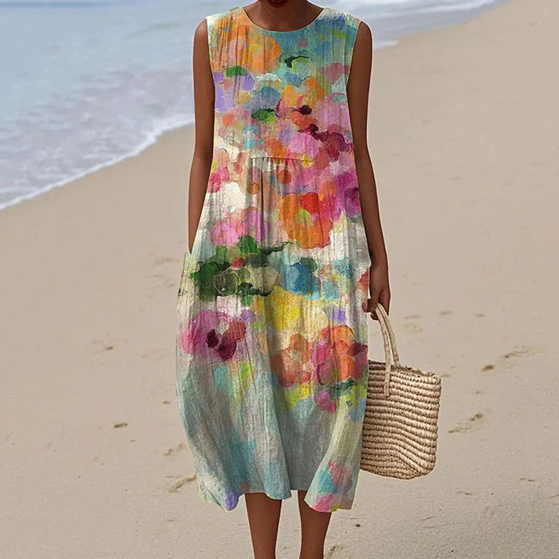 Mireya™ | Vintage-Inspired Colorful Dress