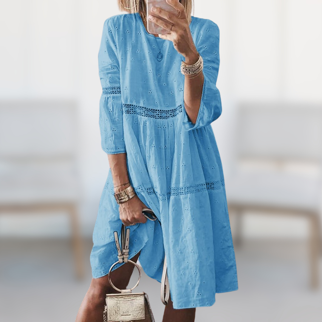 MARZIA™ | ELEGANT EMBROIDERED DRESS