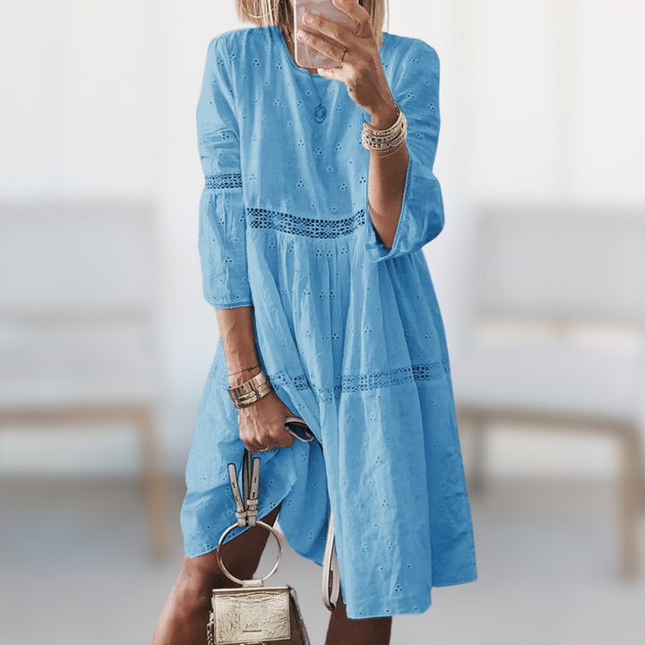 MARZIA™ | ELEGANT EMBROIDERED DRESS