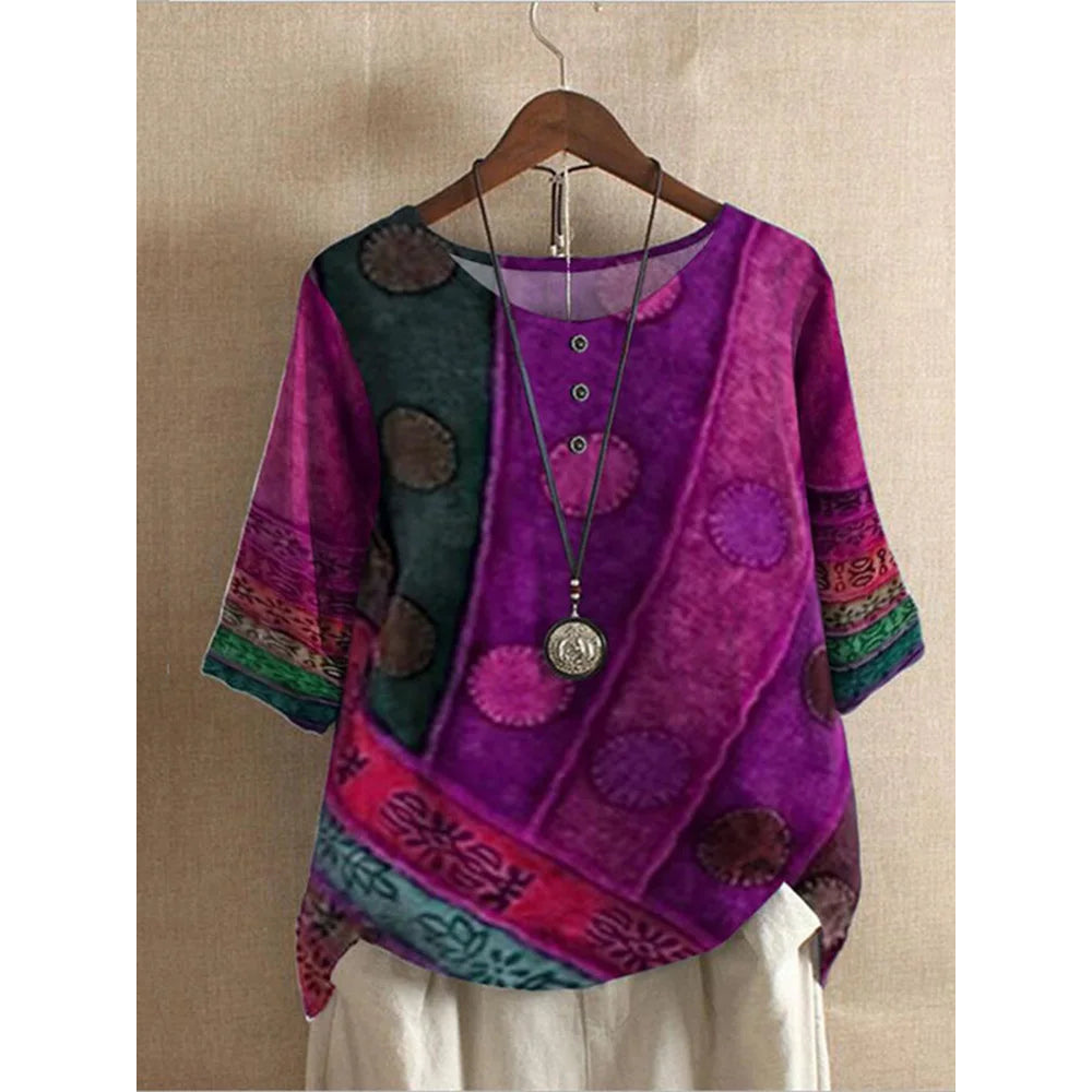 Valarie | Comfortable Colorful Top