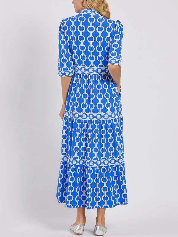 Juliette | Chain Link Midi Dress