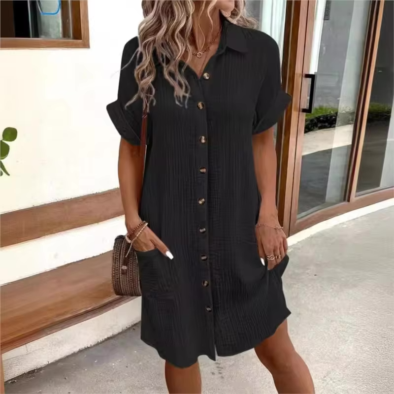 Carol | Short Sleeve Dress