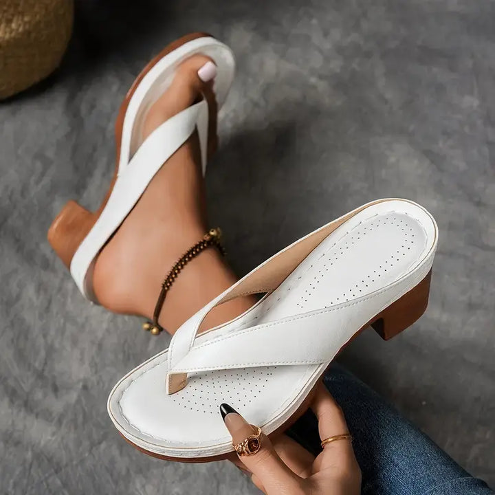 Orthopedic Slippers with Heel