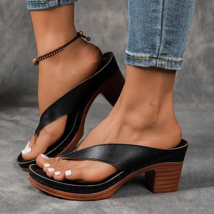 Orthopedic Slippers with Heel