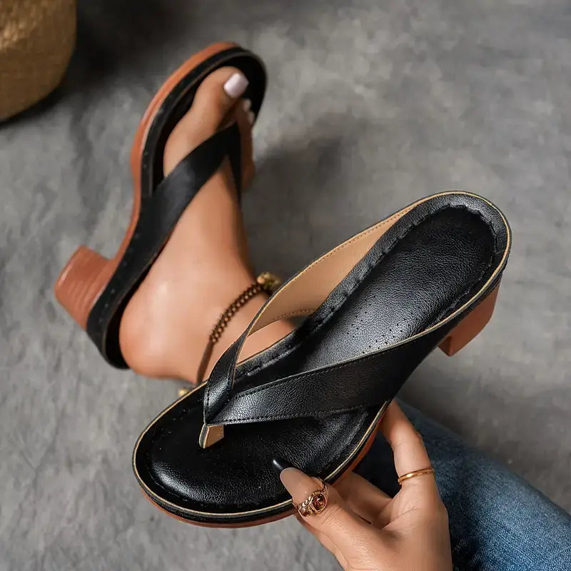 Orthopedic Slippers with Heel