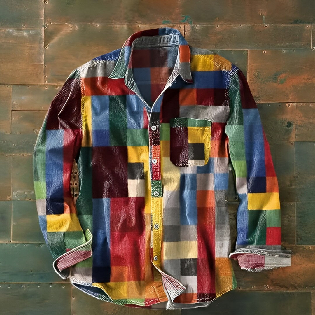 Maks – colorful vintage shirt