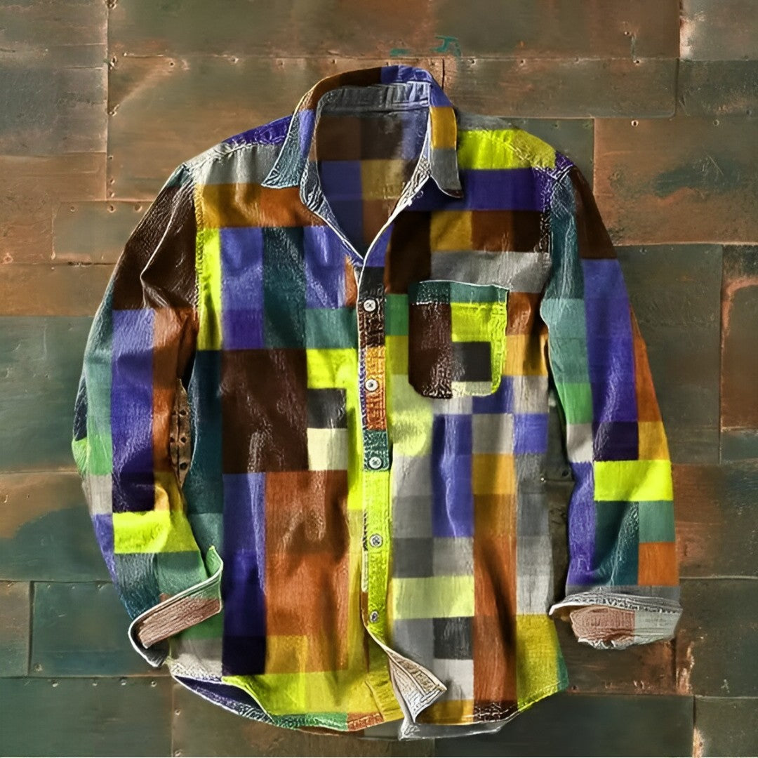 Maks – colorful vintage shirt