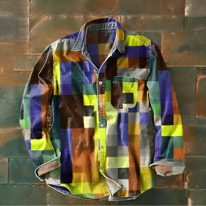 Maks – colorful vintage shirt