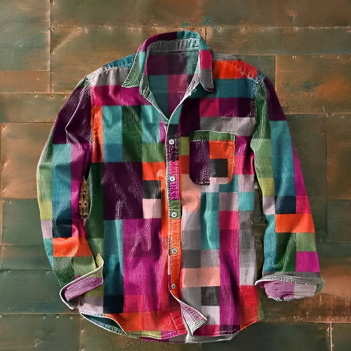 Maks – colorful vintage shirt