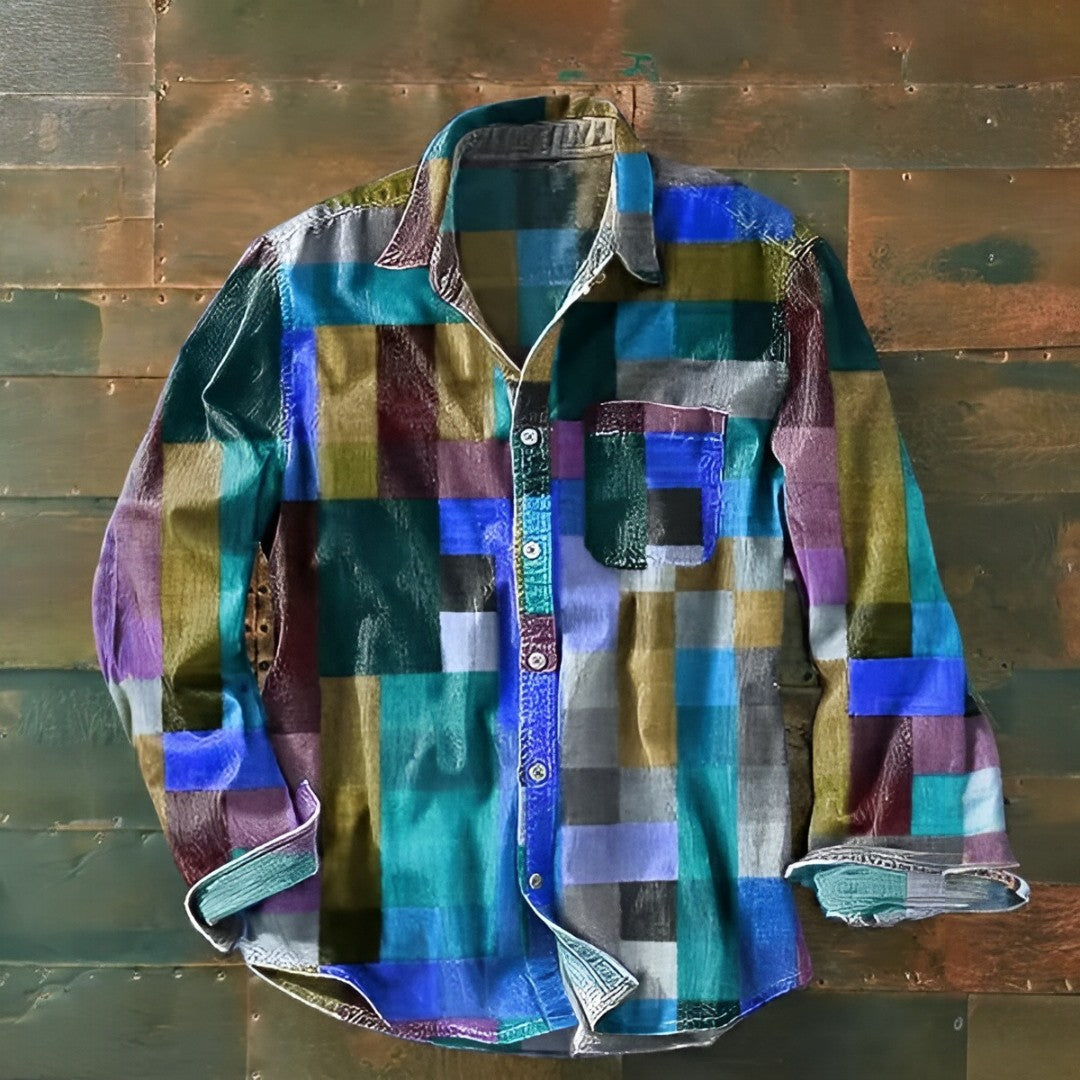 Maks – colorful vintage shirt