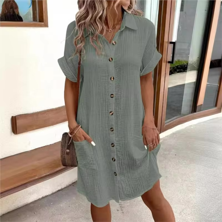 Carol | Short Sleeve Dress