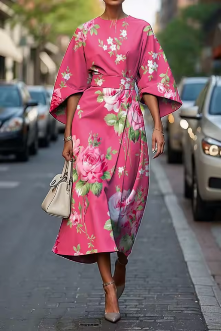 Katrina | Elegant Floral Dress