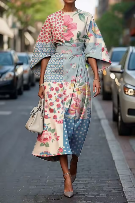 Katrina | Elegant Floral Dress