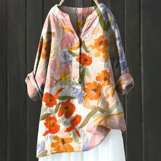 Elidi™ | Airy and Comfortable Linen Shirt with Buttons