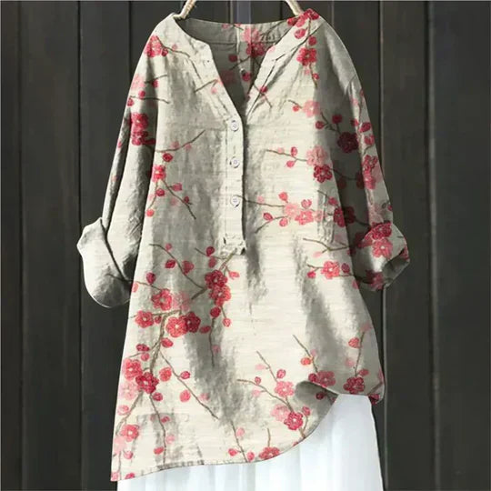 Elidi™ | Airy and Comfortable Linen Shirt with Buttons