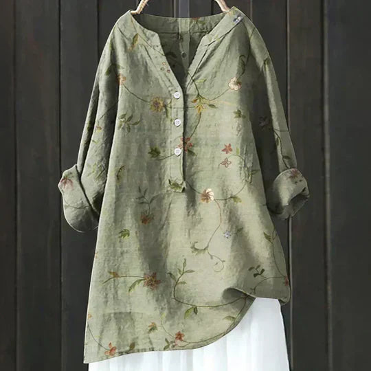 Elidi™ | Airy and Comfortable Linen Shirt with Buttons