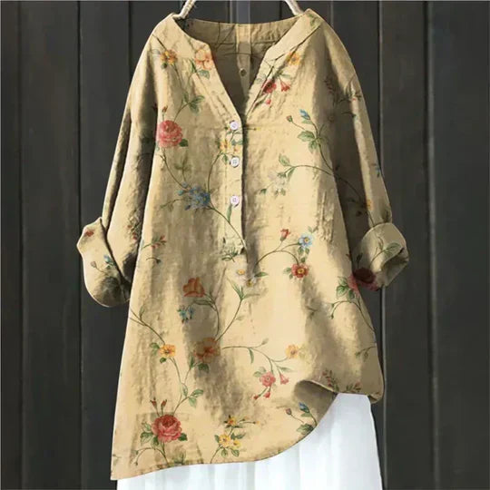 Elidi™ | Airy and Comfortable Linen Shirt with Buttons