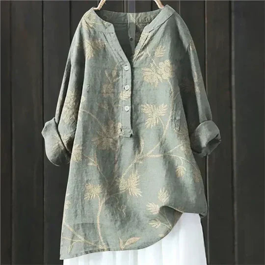 Elidi™ | Airy and Comfortable Linen Shirt with Buttons