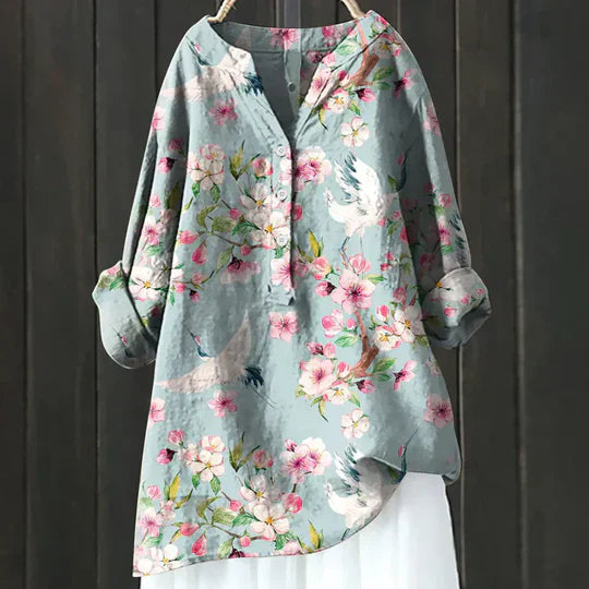 Elidi™ | Airy and Comfortable Linen Shirt with Buttons