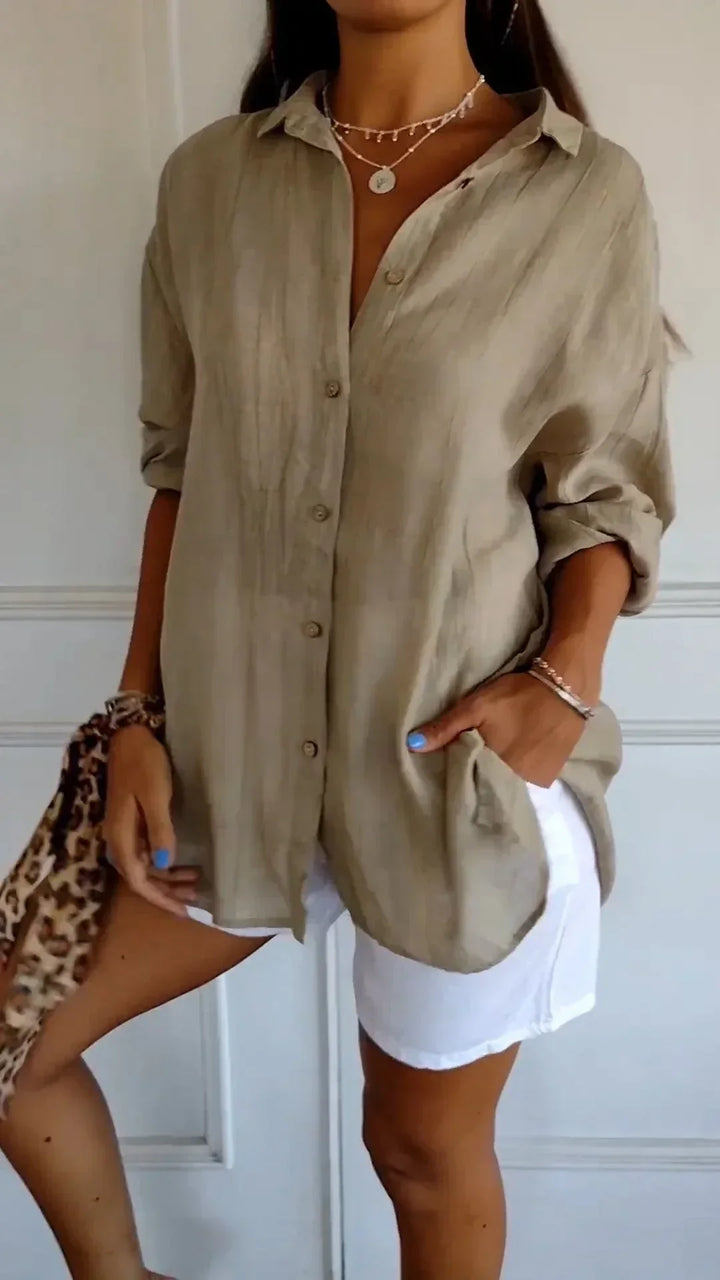 Julika | High-Quality Cotton Blouse
