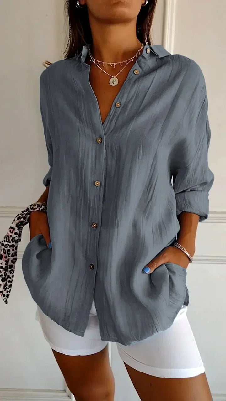 Julika | High-Quality Cotton Blouse