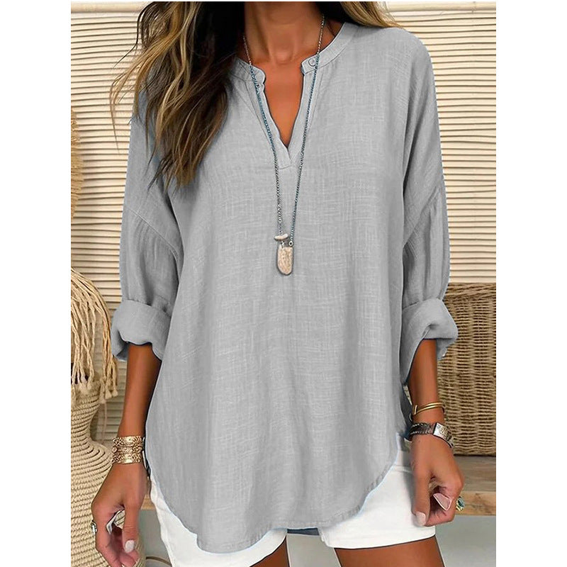 Jodi | Top with V-Neck