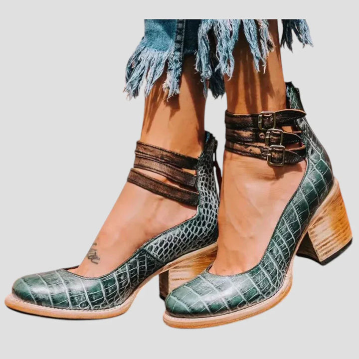 Nicole™ | Open Toe Heels
