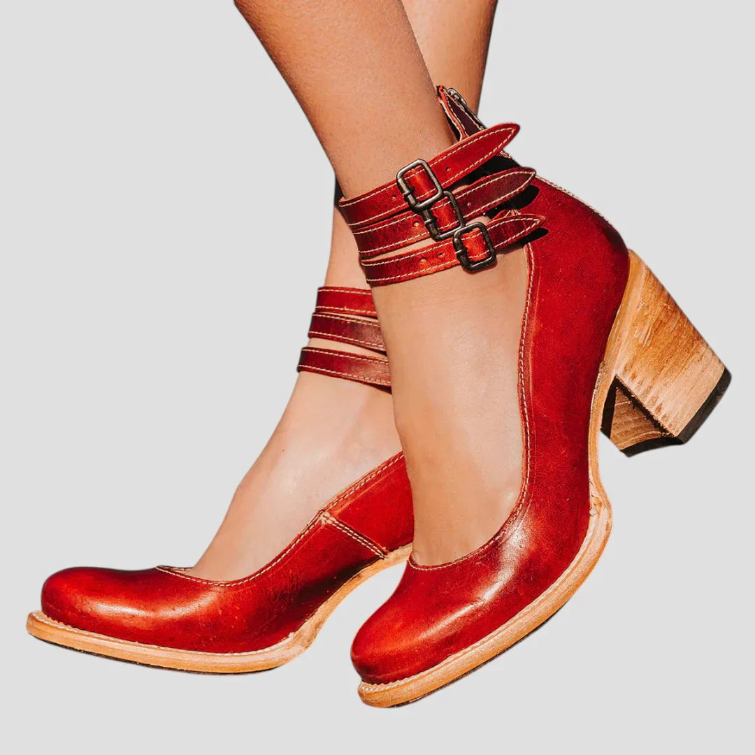 Nicole™ | Open Toe Heels