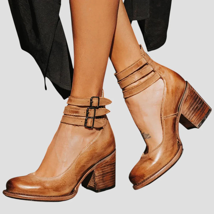Nicole™ | Open Toe Heels
