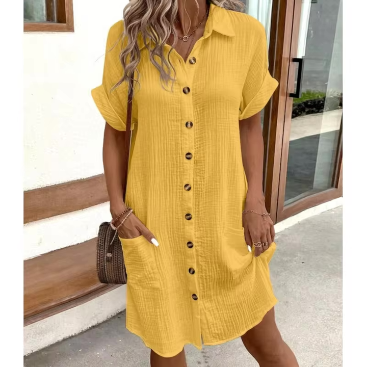 Carol | Short Sleeve Dress